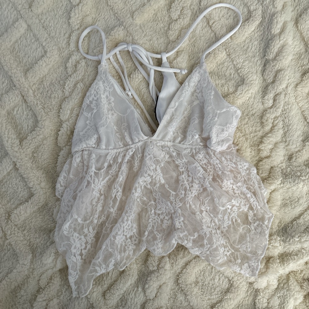 White Lace Top